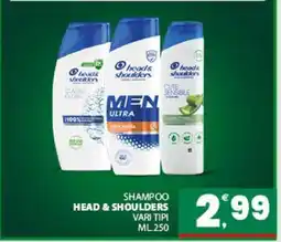 Eurospar Shampoo Head & Shoulders offerta