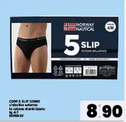 Eurospar CONF. 5 SLIP UOMO offerta