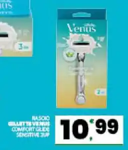 Eurospar GILLETTE VENUS COMFORT GLIDE SENSITIVE 2UP offerta