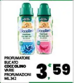 Eurospar PROFUMATORE BUCATO COCCOLINO offerta