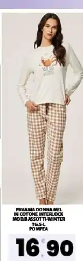 Eurospar PIGIAMA DONNA M/L offerta