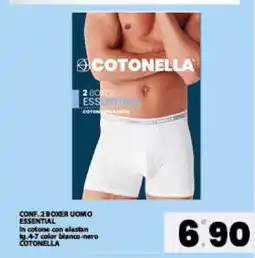 Eurospar CONF. 2 BOXER UOMO ESSENTIAL offerta