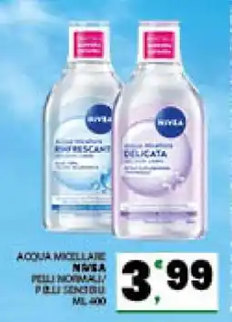 Eurospar Acqua Micellare Nivea offerta