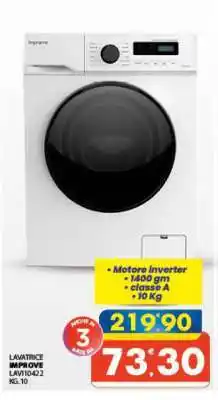 Eurospar LAVATRICE IMPROVE LAVI10422 KG.10 offerta