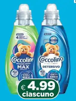 Acqua & Sapone COCCOLINO WONDER WASH offerta