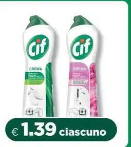 Acqua & Sapone CIF Crema offerta