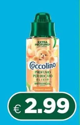 Acqua & Sapone COCCOLINO Profumo per Bucato Elixir offerta