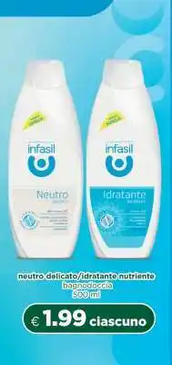 Acqua & Sapone Infasil Neutro/Idratante offerta