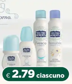Acqua & Sapone Neutro Roberts Deodorants offerta