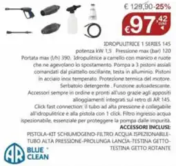 BricoCity AR Blue Clean Idropulitrice 1 Series 145 offerta