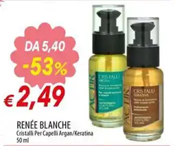 IperFamila Renée Blanche Cristalli Per Capelli Argan/Keratina offerta