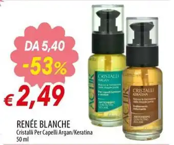 Renée Blanche Cristalli Per Capelli Argan/Keratina