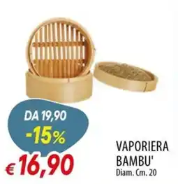IperFamila Vaporiera Bambu' offerta