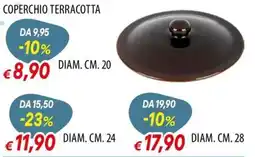 IperFamila Coperchio Terracotta offerta