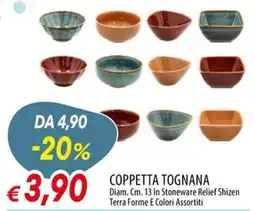 IperFamila Coppetta Tognana offerta