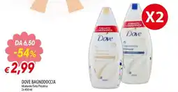 IperFamila Dove bagnodoccia Idratante/Seta Preziosa offerta