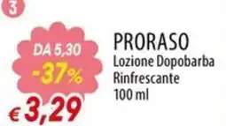 IperFamila Proraso Lozione Dopobarba Rinfrescante offerta