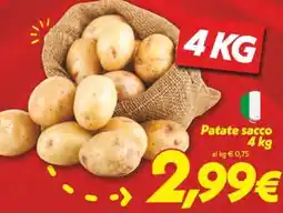 Iper Super Conveniente Patate sacco offerta