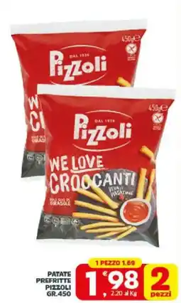 Despar Sicilia Patate prefritte Pizzoli offerta