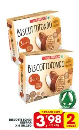 Despar Sicilia Biscottotondo Despar offerta
