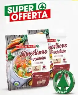 Despar Sicilia Minestrone di verdure Despar offerta