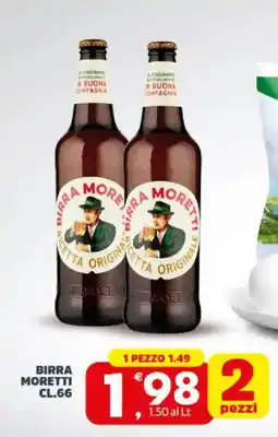 Despar Sicilia Birra Moretti offerta