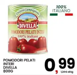 Interspar Pomodori pelati interi Divella offerta