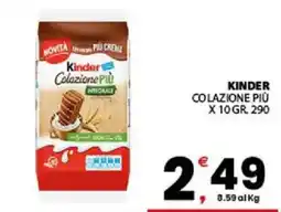 Despar Sicilia Kinder Colazione Più Integrale offerta