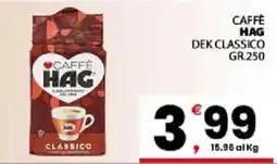 Despar Sicilia Caffè Hag Classico offerta