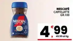Despar Sicilia Nescafé per latte offerta