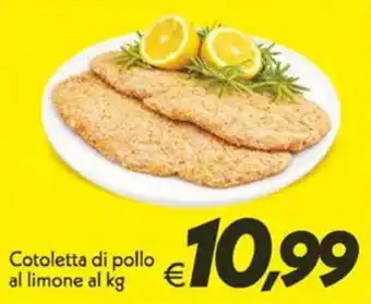 Iper Super Conveniente Cotoletta di pollo al limone offerta