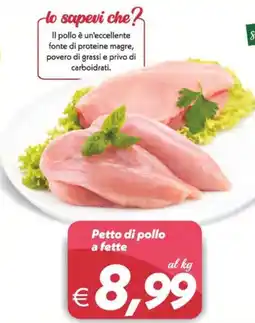 Iper Super Conveniente Petto di pollo a fette offerta