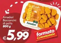 Iper Super Conveniente Amadori Bocconcini di pollo offerta