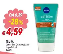 IperFamila NIVEA Derma Skin Clear Scrub Anti-Imperfezioni offerta