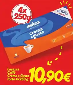 Iper Super Conveniente Lavazza Caffè Crema e Gusto forte offerta
