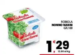 Despar Sicilia Robiola Nonno Nanni offerta