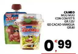 Despar Sicilia Cameo Muu Muu con confetti offerta