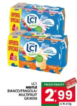 Despar Sicilia LC1 Nestlé Bianco/Fragola/Multifruit offerta