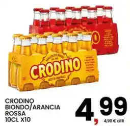Interspar Crodino biondo/arancia rossa offerta