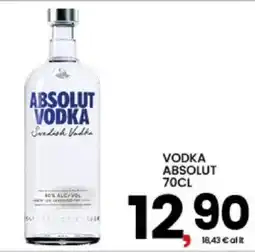 Interspar Vodka Absolut offerta