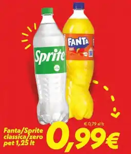 Iper Super Conveniente Fanta/Sprite classica/zero offerta
