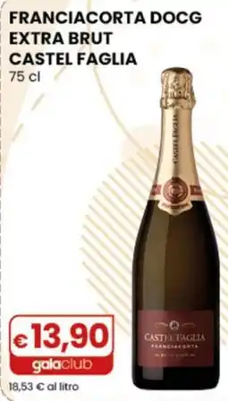 Gala Supermercati Franciacorta DOCG Extra Brut Castel Faglia offerta