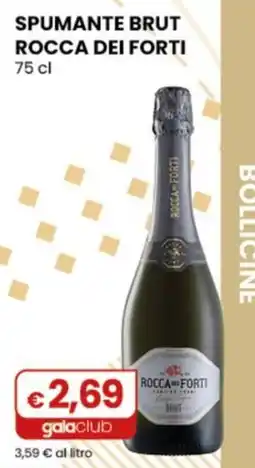 Gala Supermercati Spumante brut Rocca dei Forti offerta