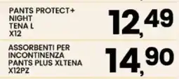 Interspar Pants Protect+ Night Tena L offerta