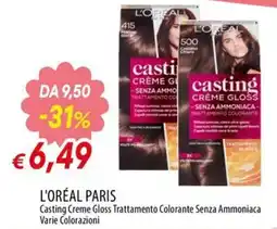 IperFamila L'ORÉAL PARIS Casting Creme Gloss Trattamento Colorante Senza Ammoniaca offerta