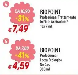 IperFamila Biopoint Professional Trattamento In Fiale Anticaduta offerta