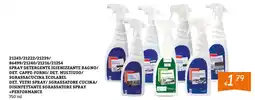 Zona Spray detergente igienizzante bagno/ det. cappe-forni/ det. multiuso/ sgrassacucina ecolabel det. vetri spray offerta