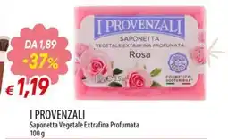 IperFamila I Provenzali Saponetta Vegetale Extrafina Profumata Rosa offerta