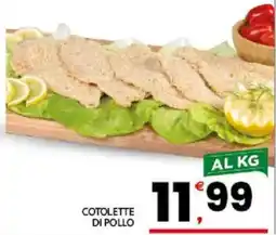 Despar Sicilia Cotolette di pollo offerta