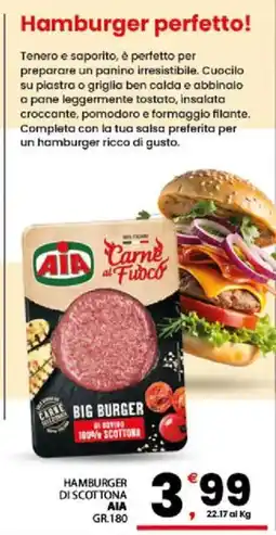 Despar Sicilia Hamburger di scottona AIA offerta